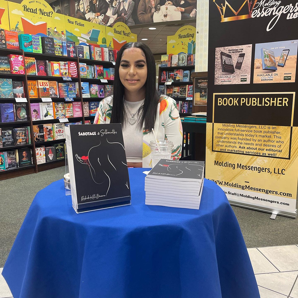 Author Rashida K Basaria book signing at Barnes & Noble (Fort Lauderdale)
